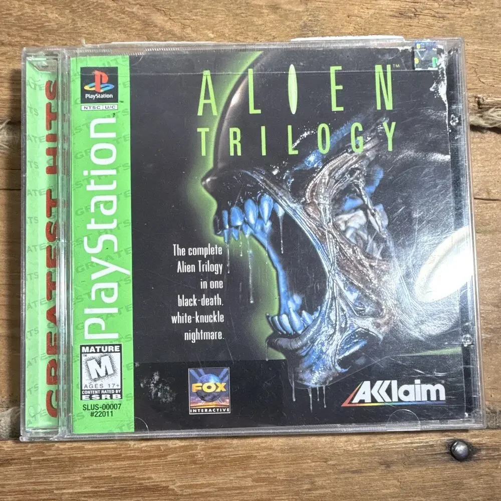 Acclaim Alien Trilogy Greatest Hits (PS1) M 1997 NTSC-U/C